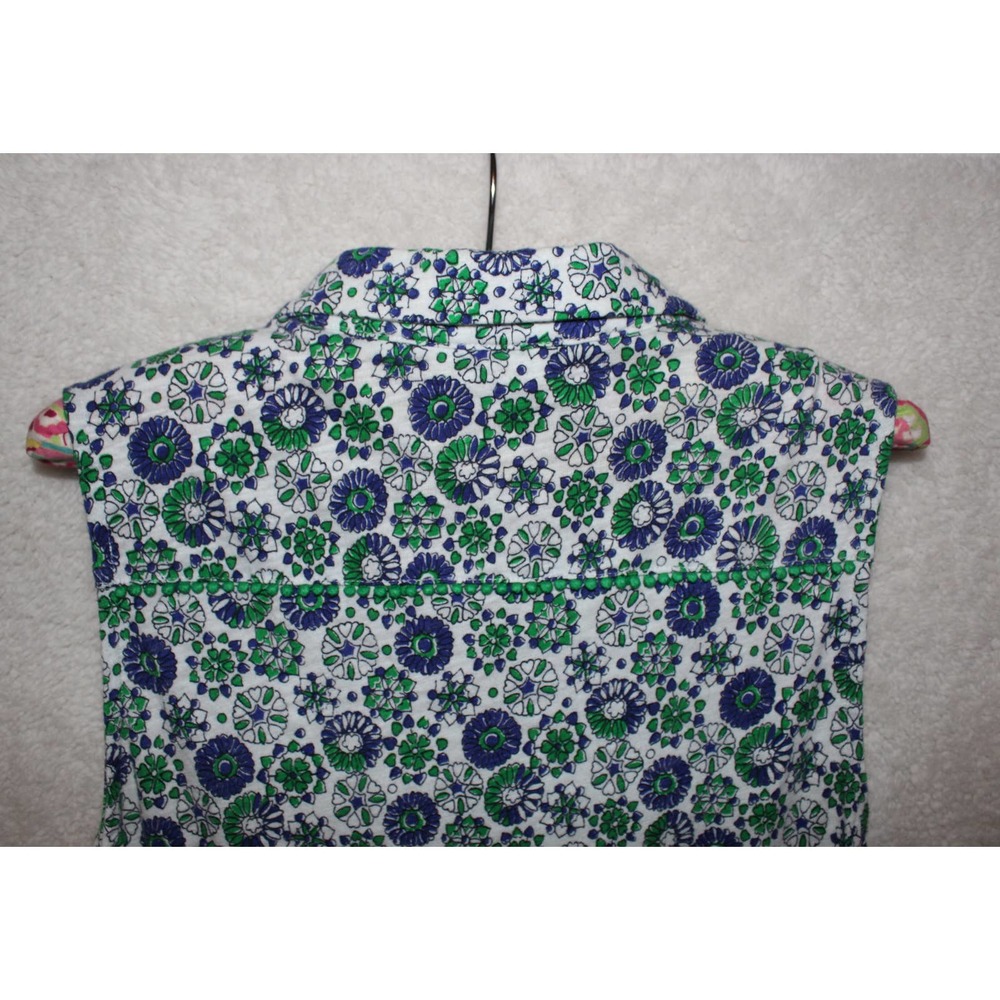 Boden Button Up Floral Dress w/ Pockets, 100% Cotton, Women's Size 6R - Picture 10 of 14